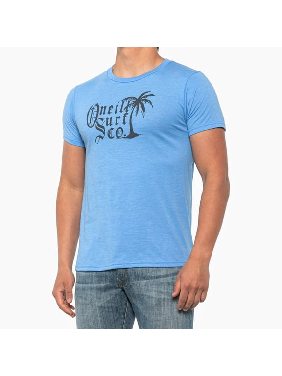 Men's Graphic Print Tee Cotton Blend Short Sleeve T-Shirt
