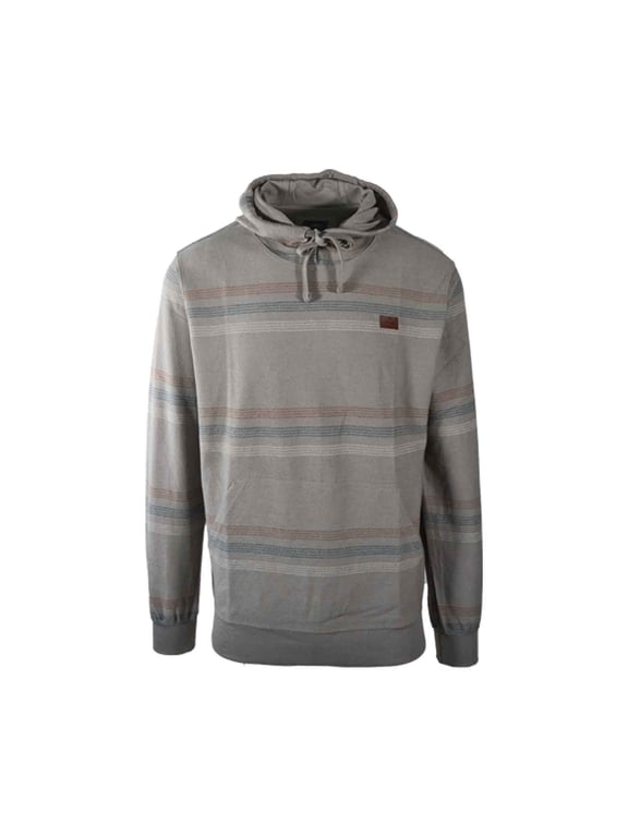 Men's Bavaro Stripe Pullover Yarn Dye French Terry Hoodie