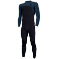 thumbnail image 1 of O'Neill Men's Hyperfreak Comp-X 2+mm Zipless Full Wetsuit L Black/cadet blue (5487), 1 of 3