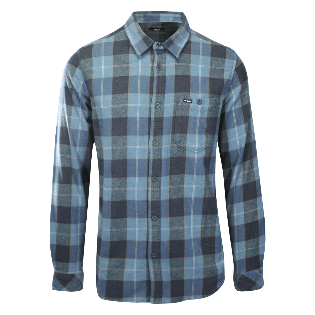 O'neill Portland Stretch Flannel Shirt For Men | Chocolate Chip | Size Small | Cotton