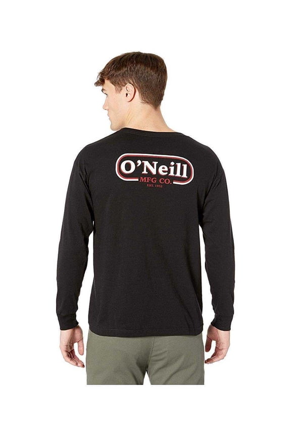 ONeill Mens Reach Graphic T-Shirt (Black, X-Large)