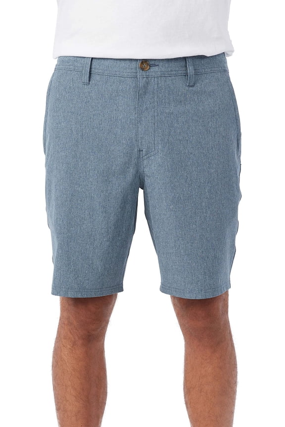 Men's Reserve Heather 19" Hybrid Shorts, Navy