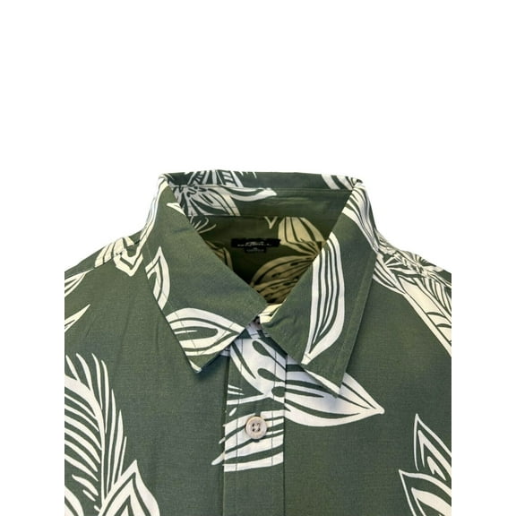 O'Neill Men's Shirt Shoreside Short Sleeve Printed Flowers Shirt