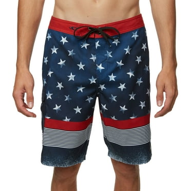 O'Neill Men's Star N Stripes Board Shorts