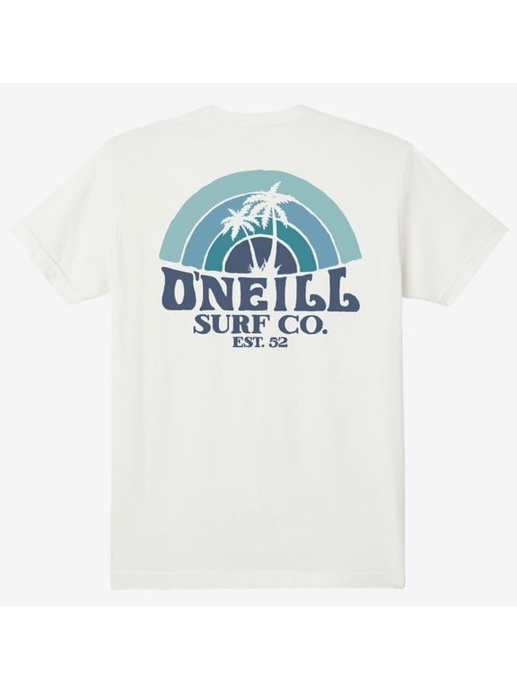 Men's T-Shirt Shaved Ice Short Sleeve Crewneck Tee (X-Large, Natural (Off White))