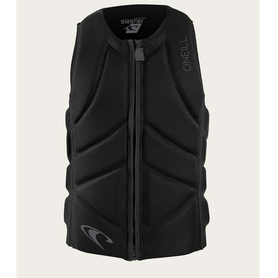 O'Neill Men's Wakeboarding & Waterskiing Slasher Competition Life Vest, Large, Black