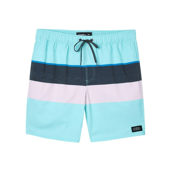 O'Neill Mens 17 inch Hermosa Volley boardshorts Turquoise M