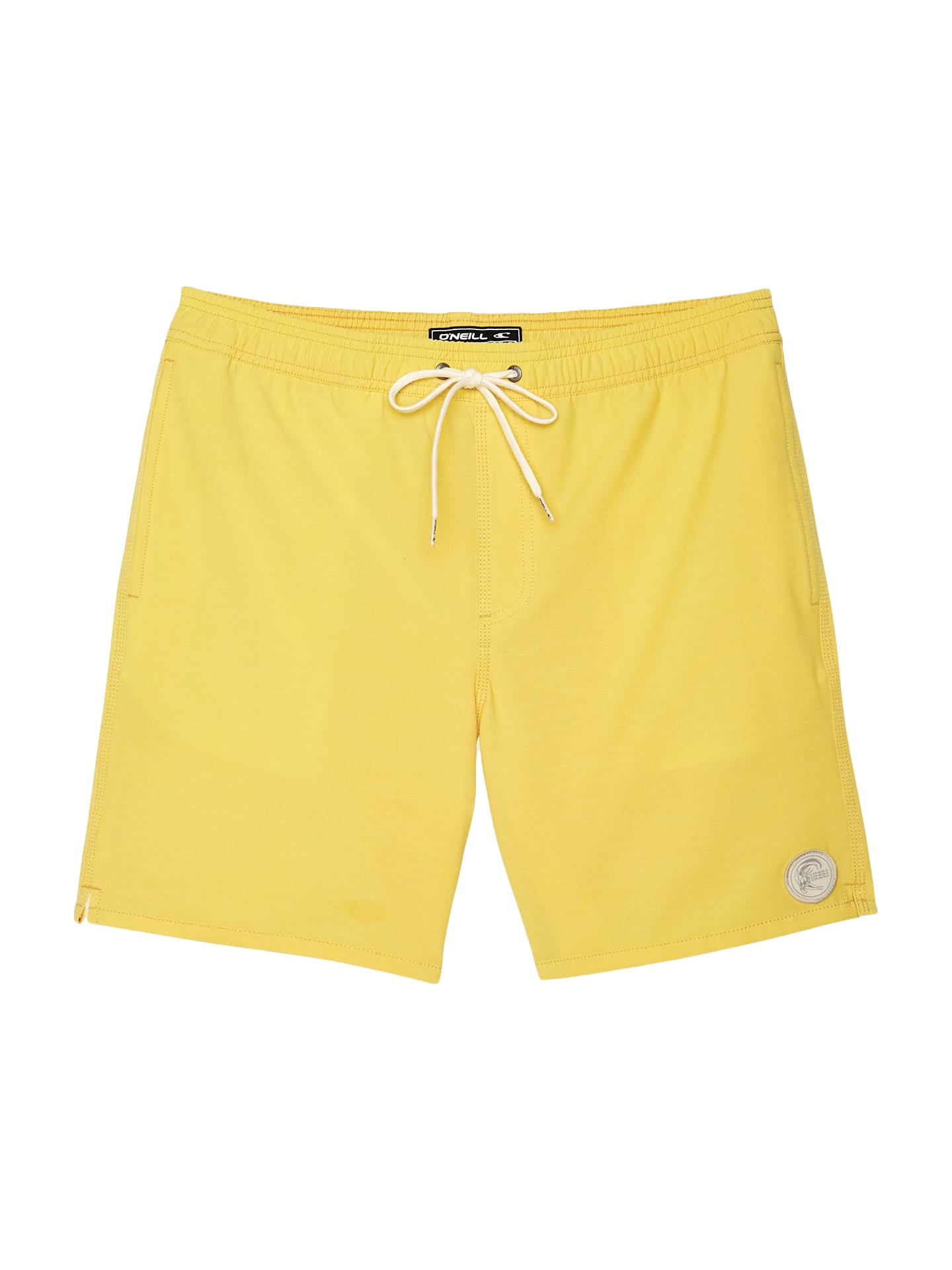 O'Neill Mens 17 inch Solid Volley boardshorts Lemon XL