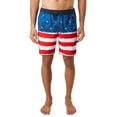 thumbnail image 1 of O'Neill Mens 17 inch Yes Toucan Volley boardshorts Red white blue XXL, 1 of 5