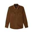 thumbnail image 1 of O'Neill Mens Glacier Superfleece Overshirt Brown solid XXL, 1 of 1