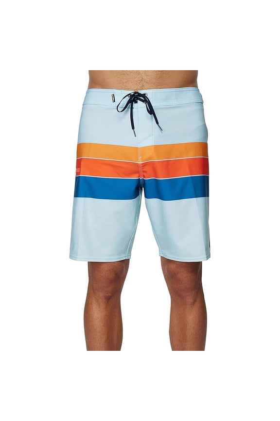 ONeill Mens Hyperfreak Swim Bottom Board Shorts, Blue, 40
