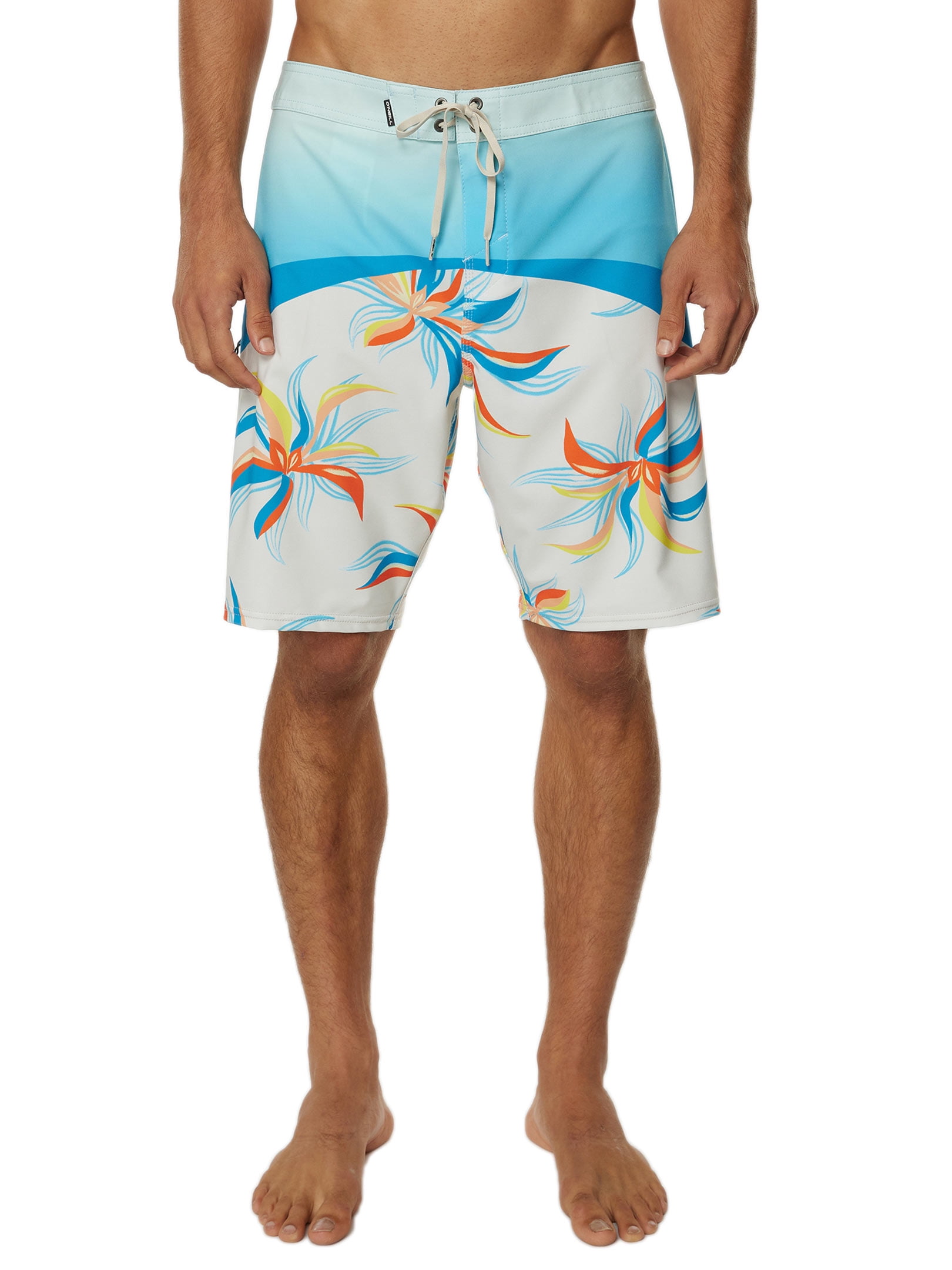 O'Neill Men's Hyperfreak Boardshort - 21 Inch 4-Way Stretch Swim Trunks