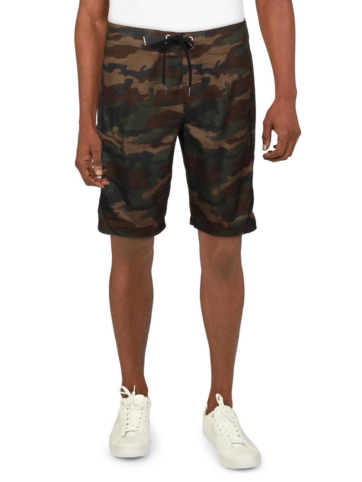 O'Neill Mens Hyperfreak SSeam Camo Below The Knee Swim Trunks