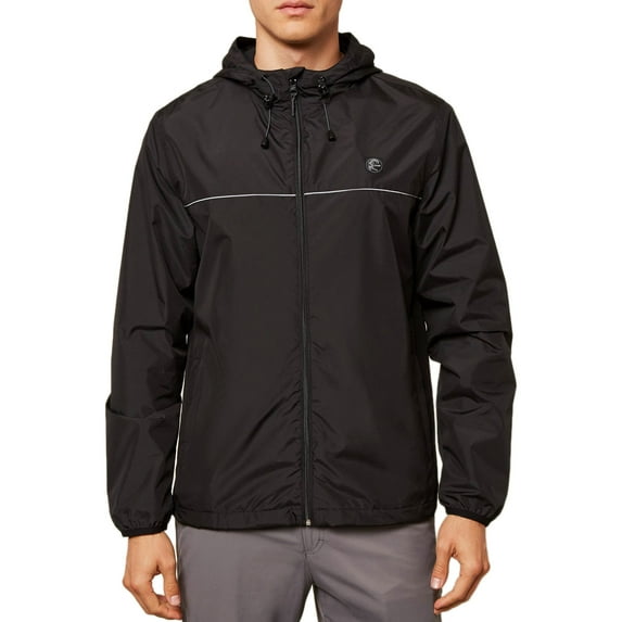 O'Neill Mens Nomadic Windbreaker Black L
