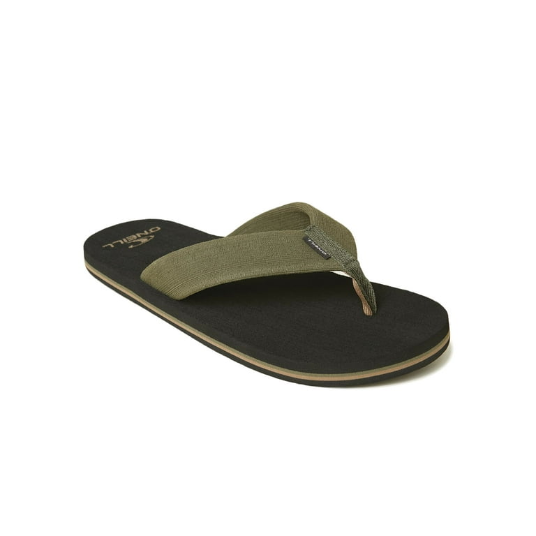 Oneill mens best sale flip flops