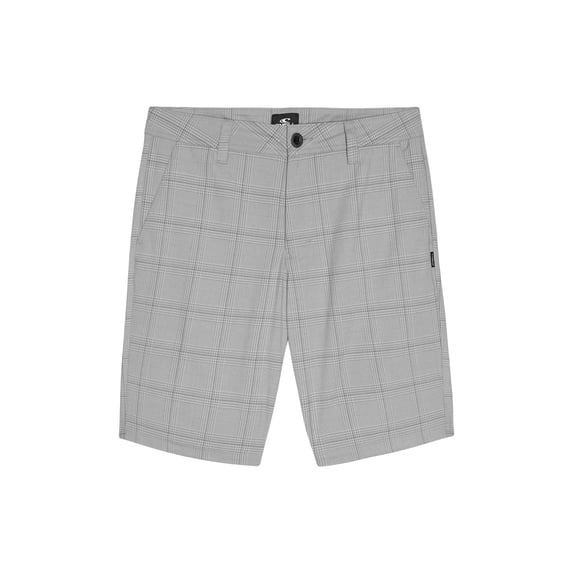 O'Neill Mens Westmont Plaid Short Grey 31