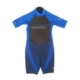 thumbnail image 1 of O'Neill Reactor Hybrid kids shorty wetsuit 14 Navy/pacific blue, 1 of 7