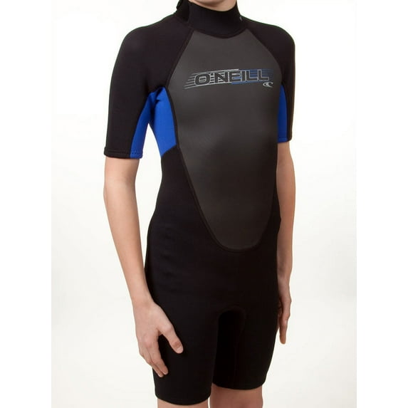 O'Neill Reactor kids shorty wetsuit 16 Black/pacific/black (3803)