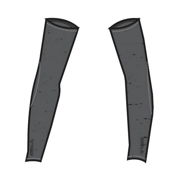 O'Neill Skins Mens Sun Sleeves Large Narrow (LN) Graphite