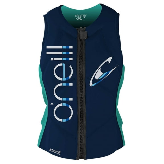 O'Neill Slasher (Abyss/Light Aqua) Women's Comp Life Vest