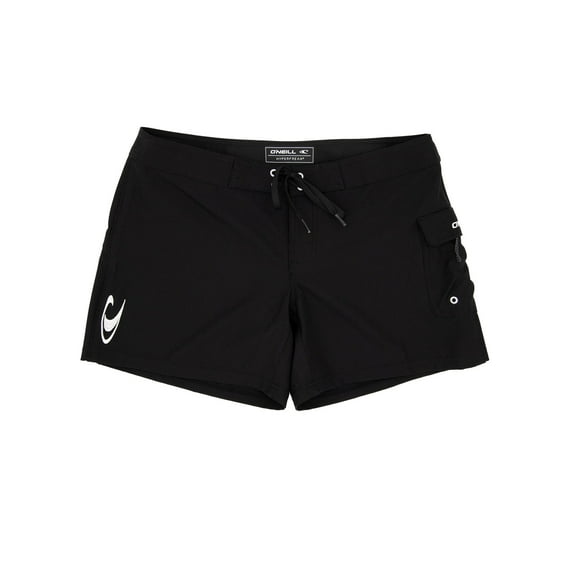 O'Neill South Pacific 5 inch womens stretch boardshorts 15 Black