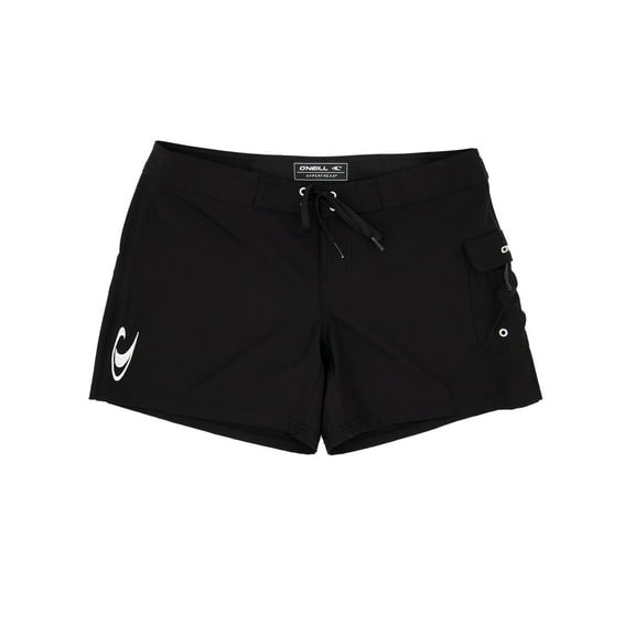 O'Neill South Pacific 5 inch womens stretch boardshorts 7 Black
