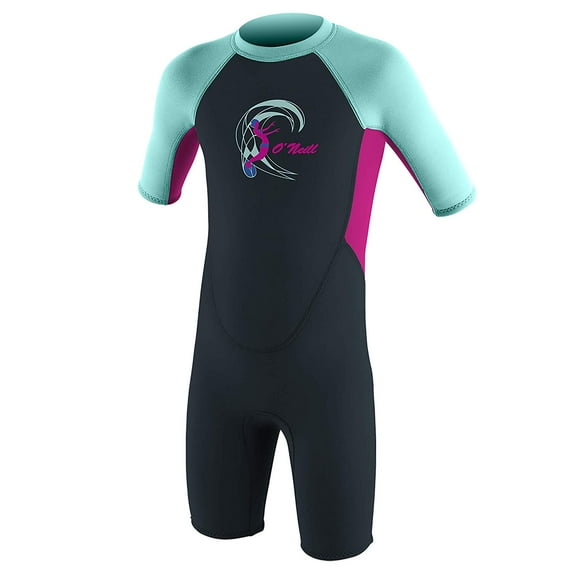 O'Neill Toddler Reactor-2 2mm Back Zip Short Sleeve Spring Wetsuit
