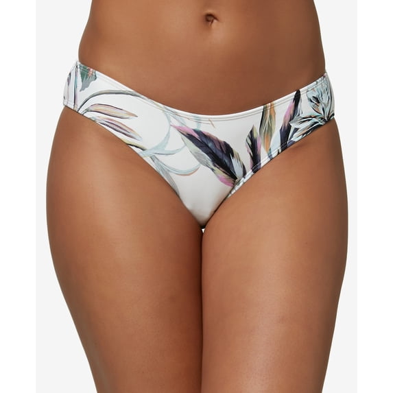 O'NEILL Women' Swim Suit Bottoms Cheeky Cut White XL New