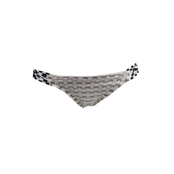 White Navy Stars And Stripes Bikini Bottom S