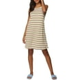 thumbnail image 1 of O'Neill Women's All Day Morette Stripe Spaghetti Strap Dress, 1 of 4