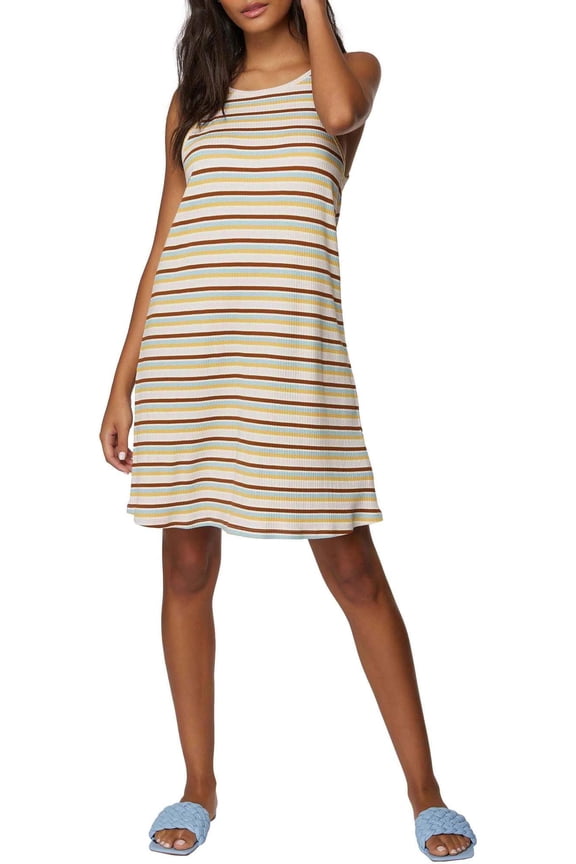 Women's All Day Morette Stripe Spaghetti Strap Dress