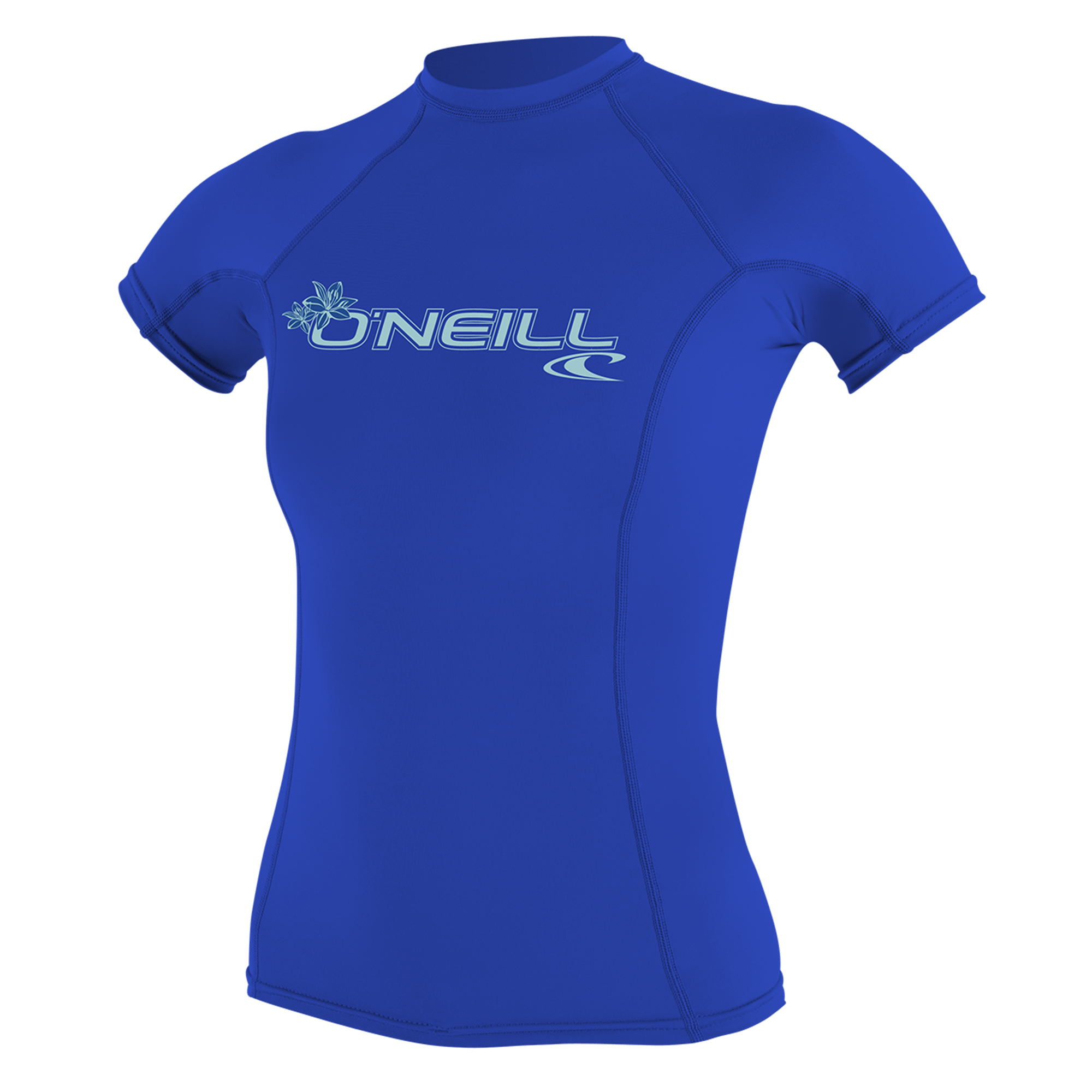 O'Neill Women's Basic Skins 50+ Short Sleeve Rash Guard - image 1 of 6