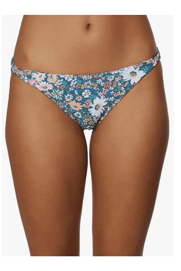 O' Neill Women's Eliza Ditsy Sunset Bikini Bottoms Blue Size X-Large