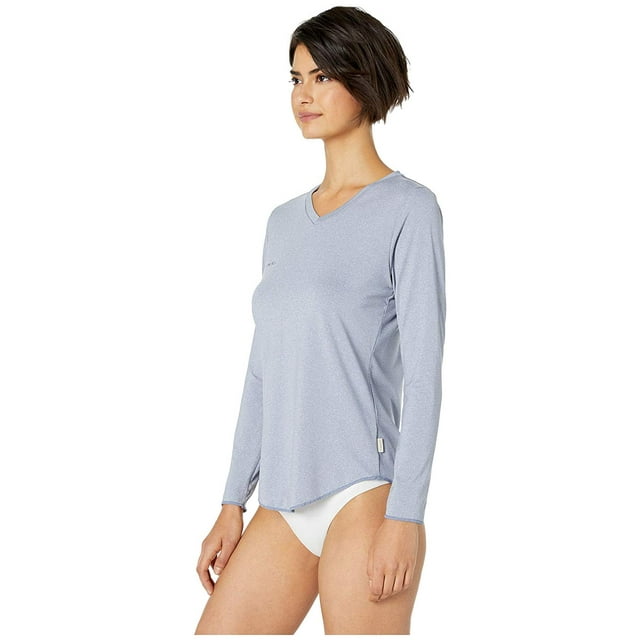 O'Neill Women's Hybrid Long Sleeve V-Neck Sun Shirt