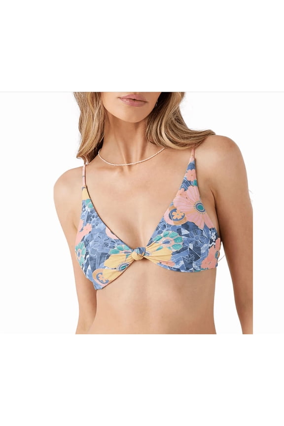 Women's Jadia Pismo Floral-Print Bikini Top, medium