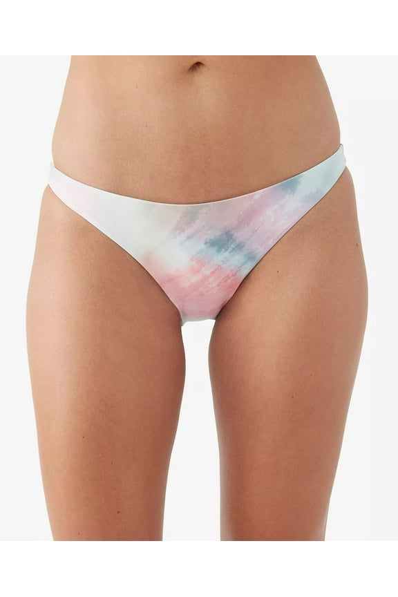 Womens Women of The Wave Flamenco Bikini Bottom, Multi Colored, S