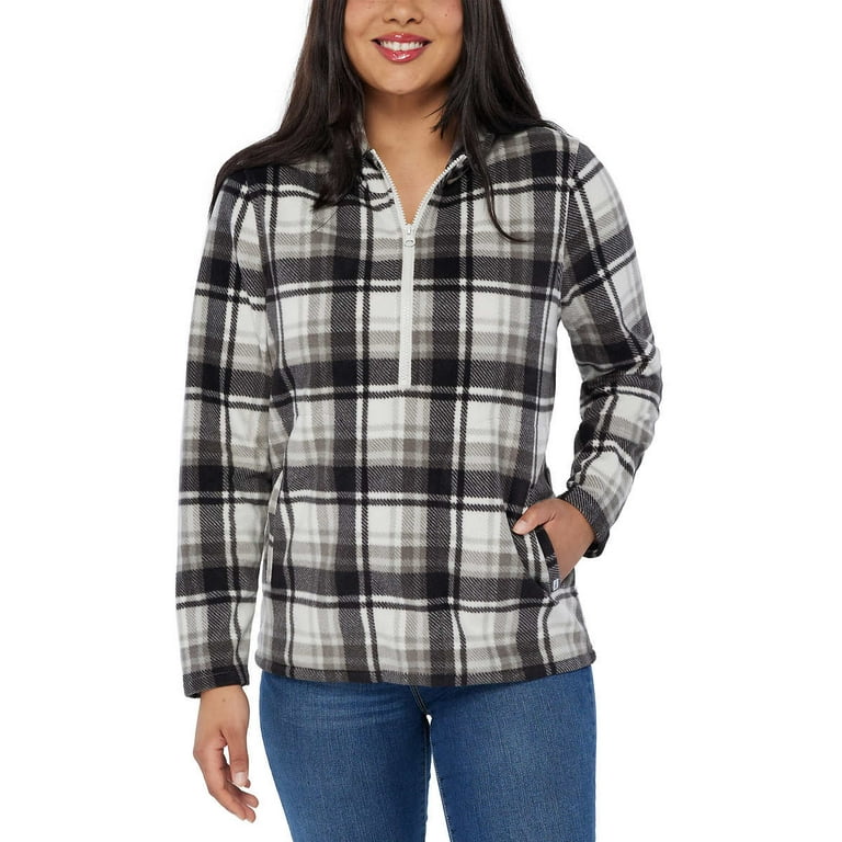 Half hoodie half flannel hotsell