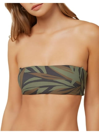 O'Neill Juniors Serena Ruffle Bandeau Bikini Top