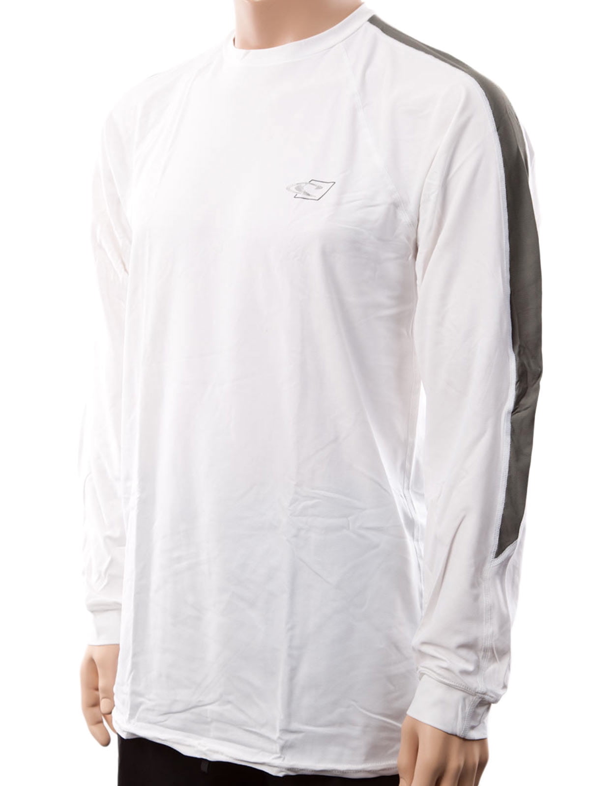 O'Neill men's Tech 24/7 long sleeve sun shirt Men's L White/graphite (4242)