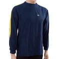 thumbnail image 1 of O'Neill men's Tech 24/7 long sleeve sun shirt Men's XL Navy/yellow (4242), 1 of 3