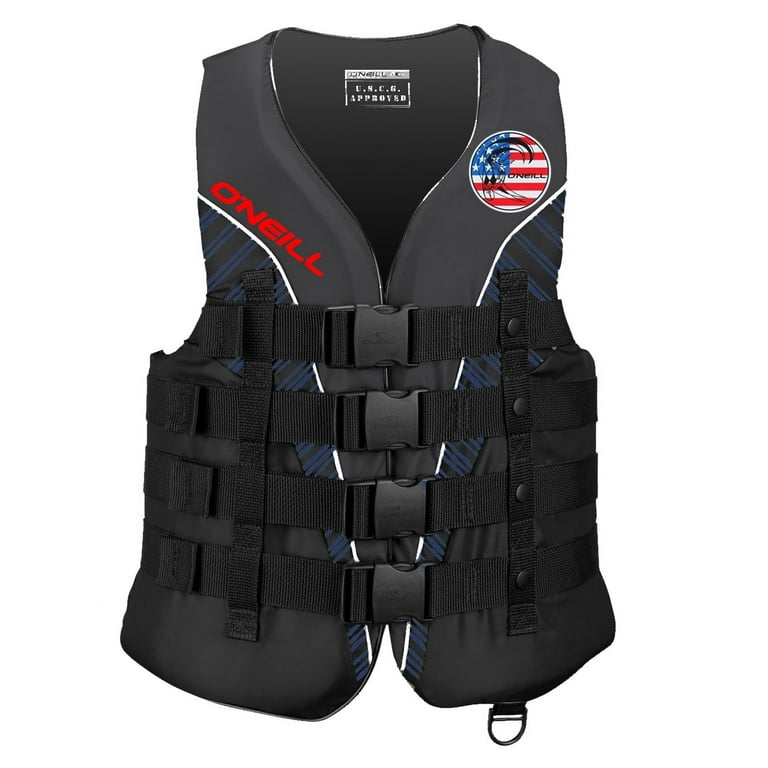 O Neill mens Superlite USCG life vest S Patriot 4723IA Walmart