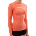 thumbnail image 1 of O'Neill women's basic skins long sleeve rashguard L Light grapefruit (3549), 1 of 3