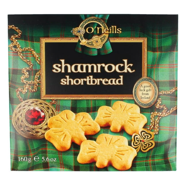 O'Neills Shamrock ShortbreadEGSC&nbsp;Cookies, 5.6 Ounce