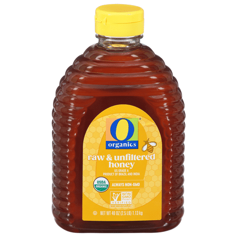 O O 100% Organic 40-Ounce Honey