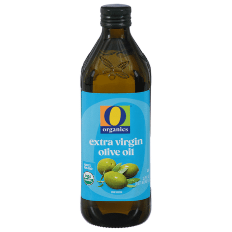O O Extra Virgin Olive Oil, USDA Certified Organic, Kosher, Keto-Friendly, Non-GMO, 33.8 fl oz