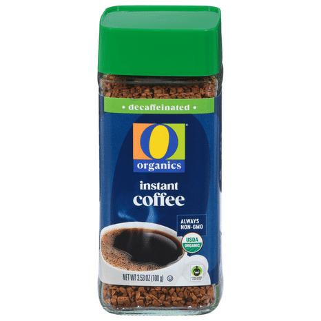 O O Organic Decaffeinated Instant Coffee USDA Organic 3.53 Ounce