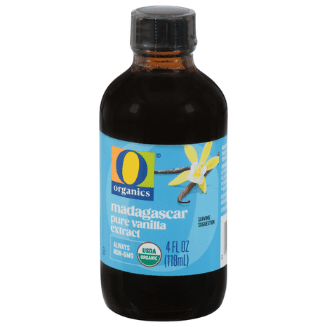 O O Pure Organic Madagascar Vanilla Extract Kosher 4 fl. oz.