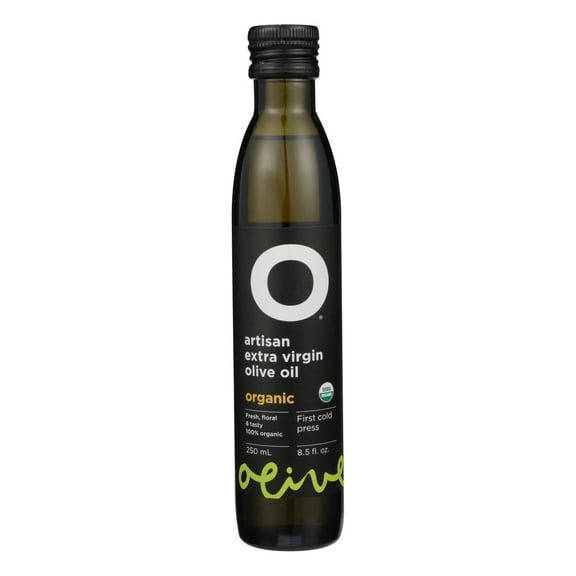 O Olive Oil - 100% Organic Extra Virgin Olive Oil - Case of 6 - 8.5 fl oz