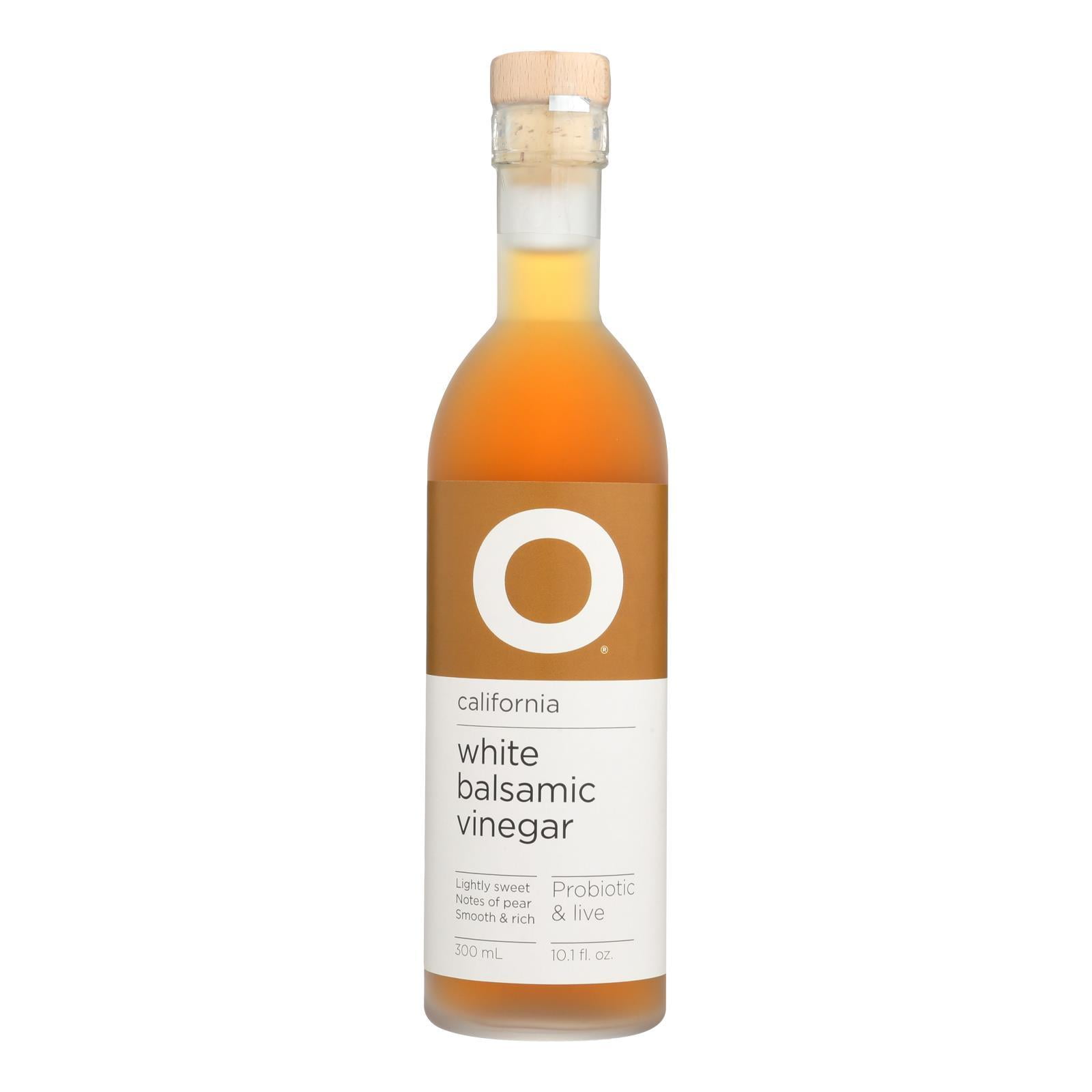 O Olive Oil California White Balsamic Vinegar - Case of 6 - 10.1 FZ Pack Of 6