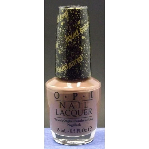 O.P.I. Nail Lacquer #NL F65 It's All San Andreas's Fault (Liquid Sand)